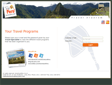 Tablet Screenshot of programas.trip-peru.com
